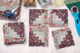 Sew the fabric together to create blocks