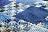 Assemble the blocks into a quilt top