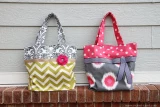 How do you make a wonky tote using this pattern?