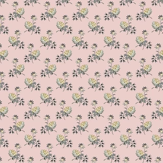 Andover Fabrics - Moonstone - Clover Peony by Laundry Basket Quilts - Yardage